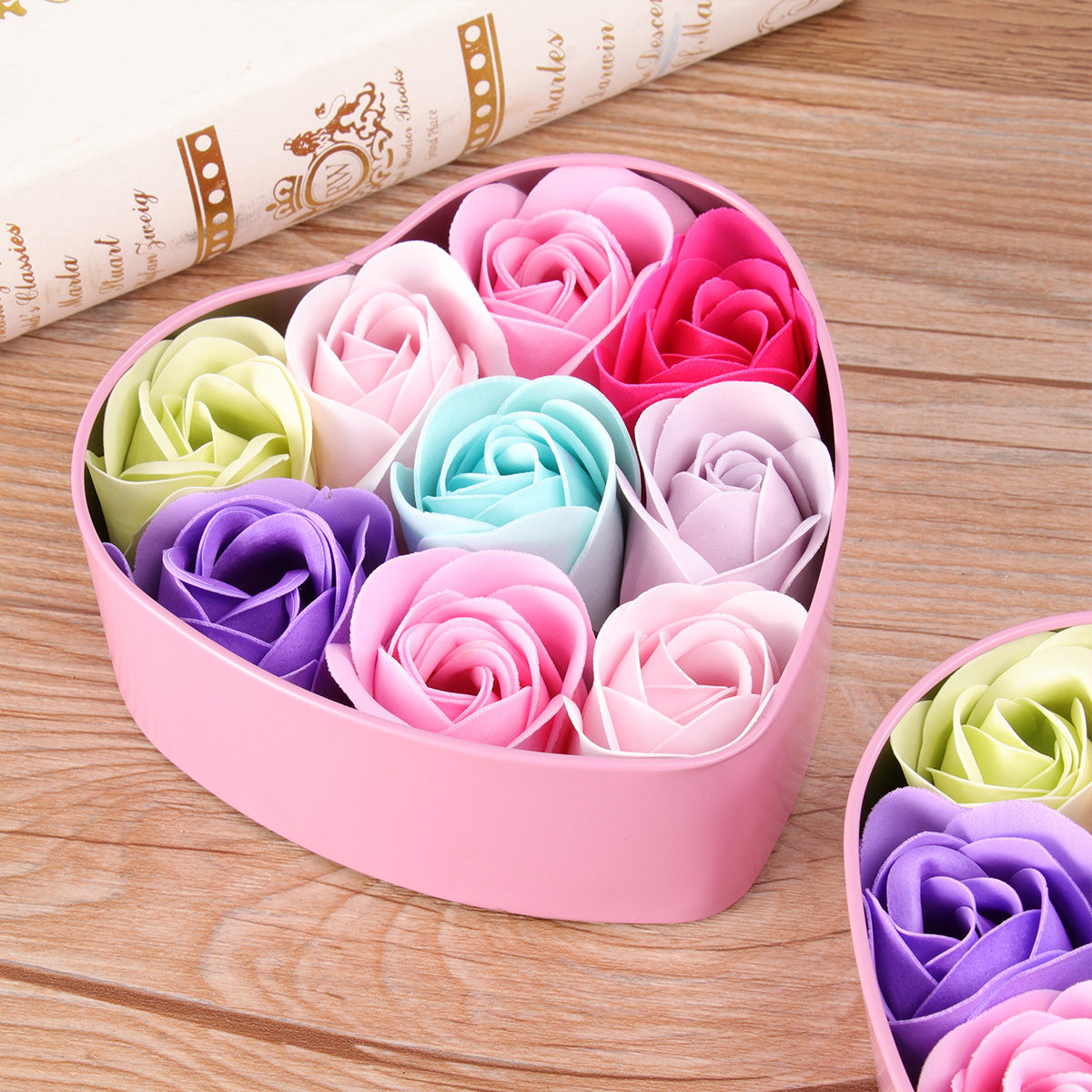 Luxury Skincare Gifts - Rose Soap Flower Soap Set in