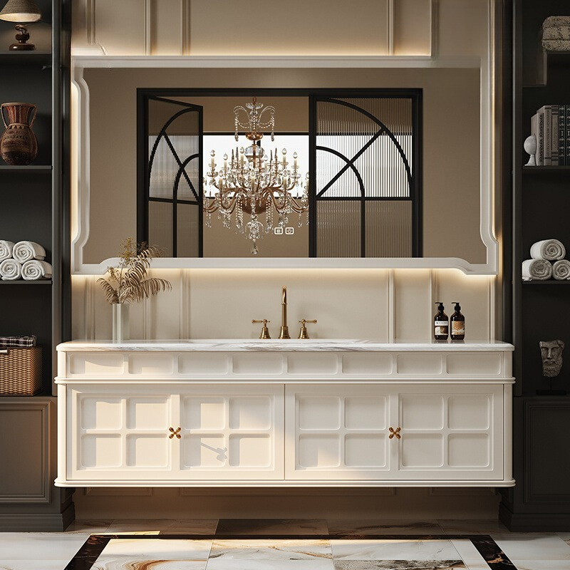 Luxury Skincare & Spa Photos - French Retro Bathroom Cabinet Decorations Display
