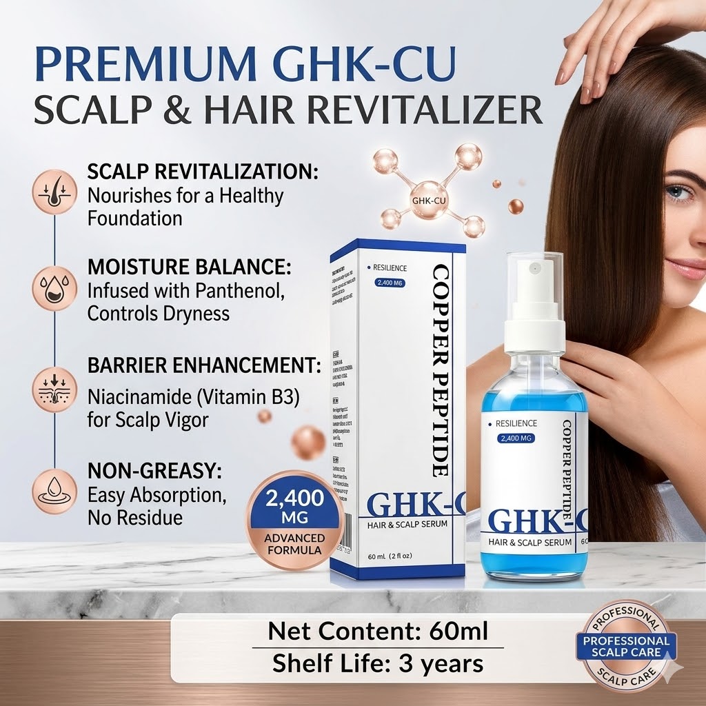 Epidermal Growth Factor - GHK-Cu Copper Peptide Hair Growth Serum