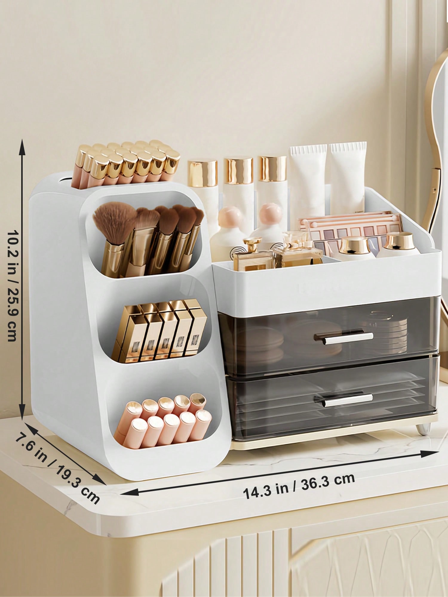 Makeup Organizer Modern Luxury - огляд і ціна Luxury Skincare Gifts