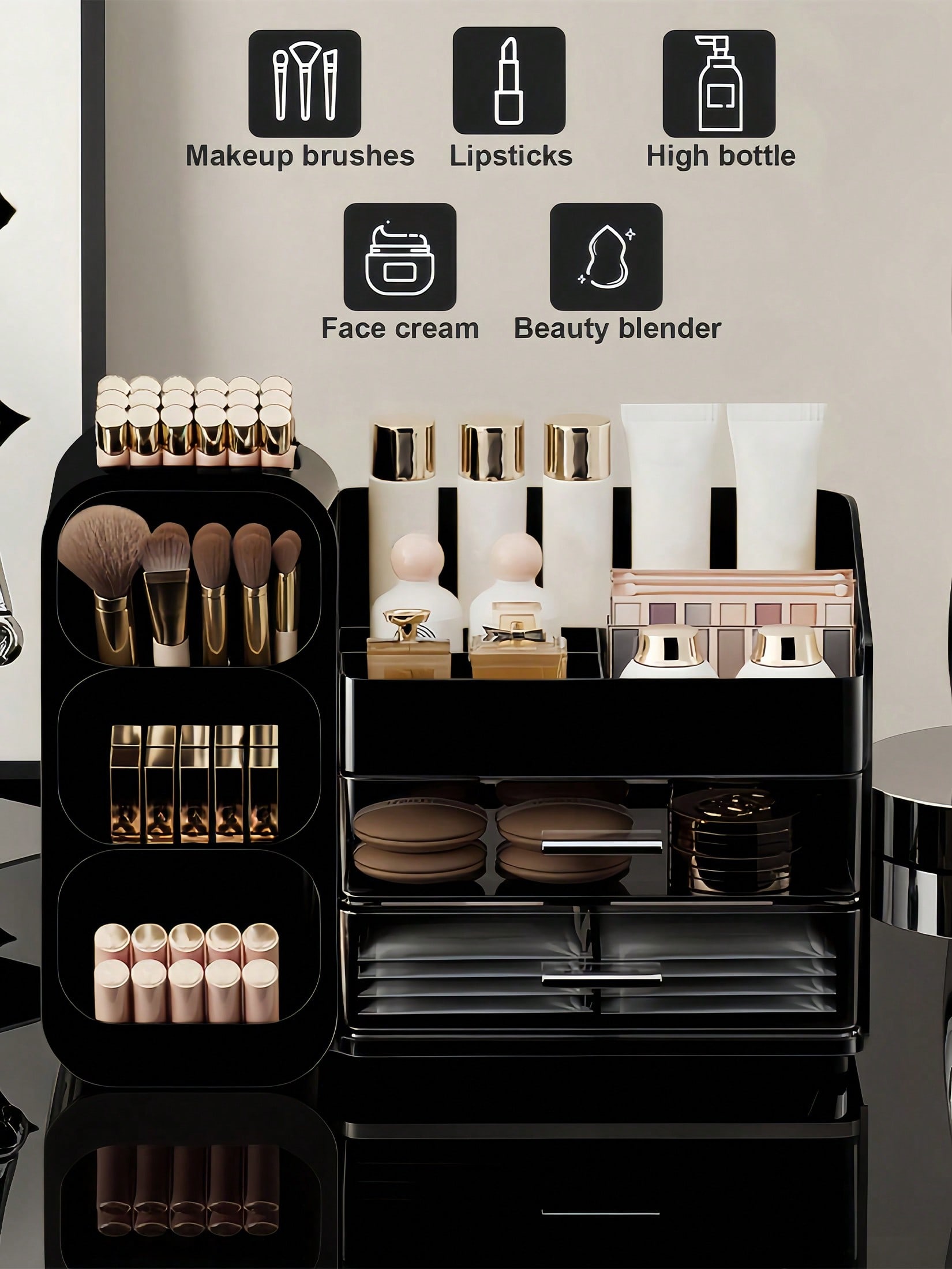 Makeup Organizer Modern Luxury - огляд і ціна Luxury Skincare Gifts