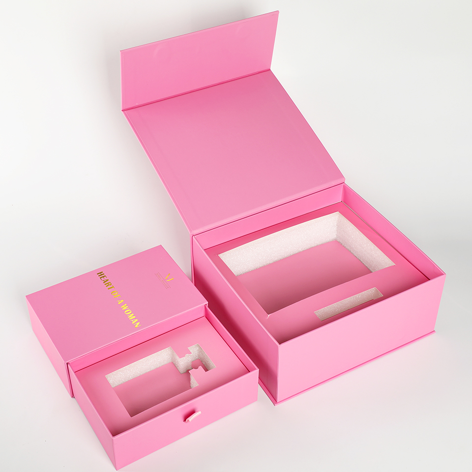 Custom Luxury Pink With Paper  - огляд і ціна Luxury Skincare Gifts