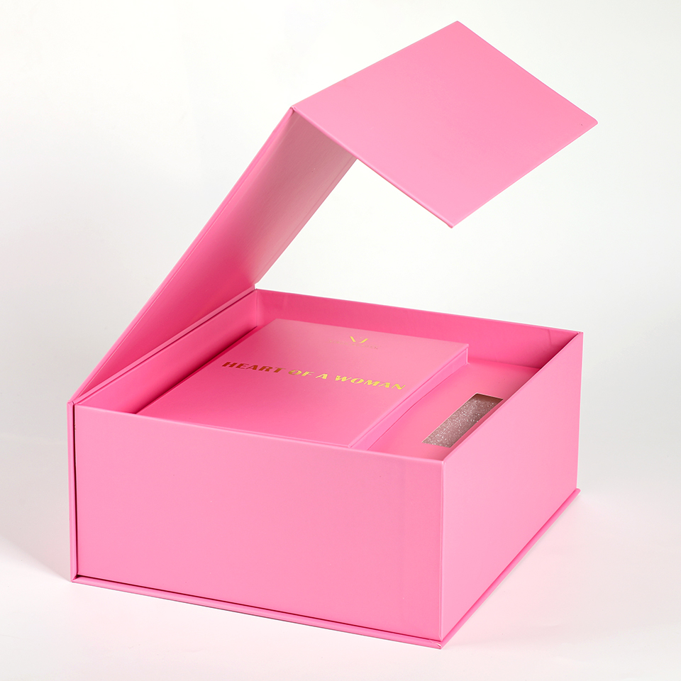 Custom Luxury Pink With Paper  - огляд і ціна Luxury Skincare Gifts