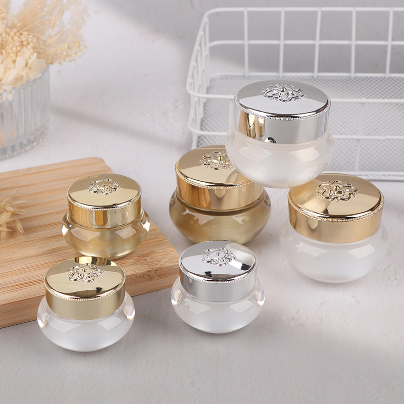 Acrylic Empty Travel Cream Jar - огляд і ціна Luxury Skincare & Spa Photos