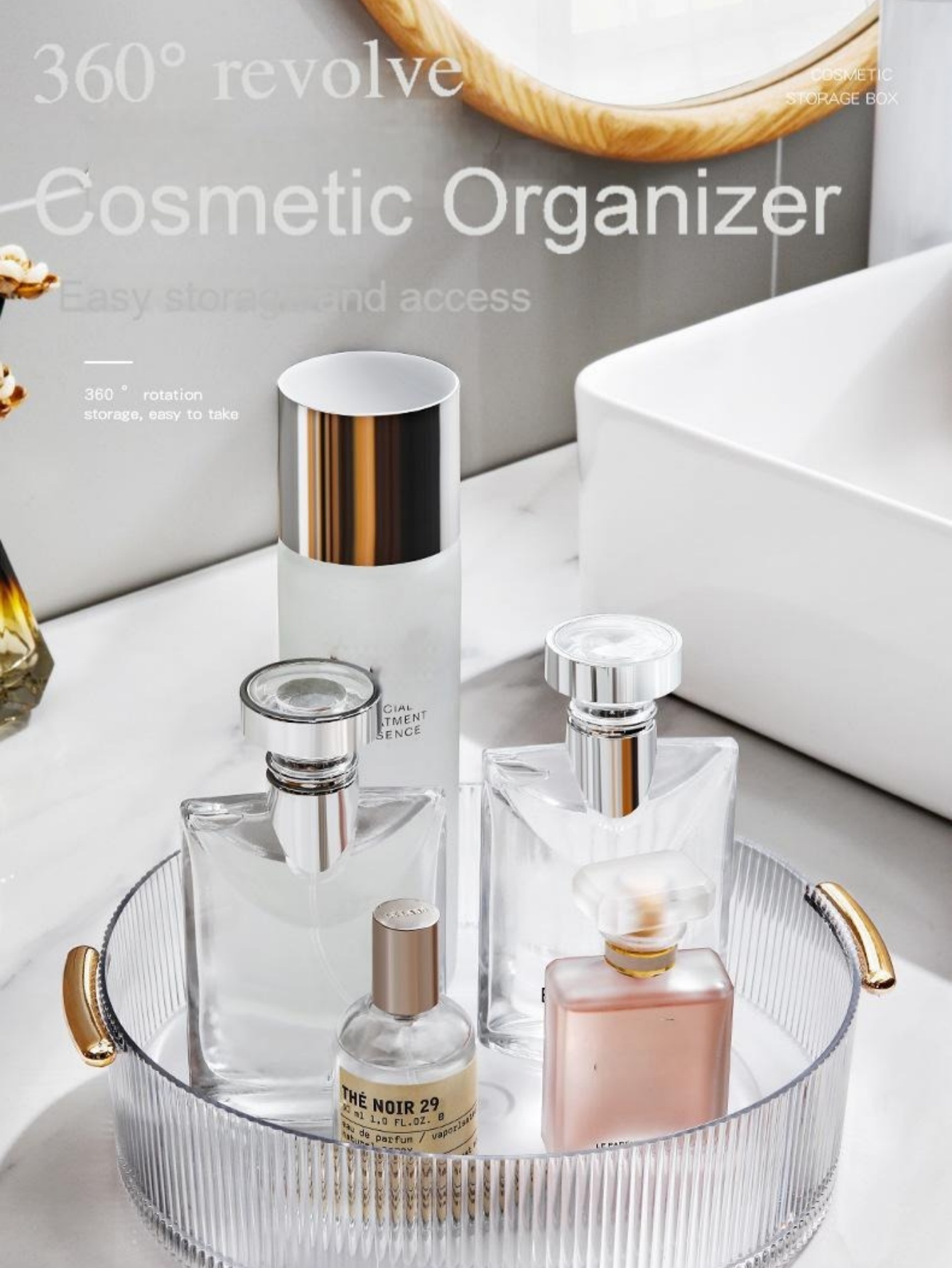 Vertical Ribbed Transparent Ma - огляд і ціна Luxury Skincare Gifts