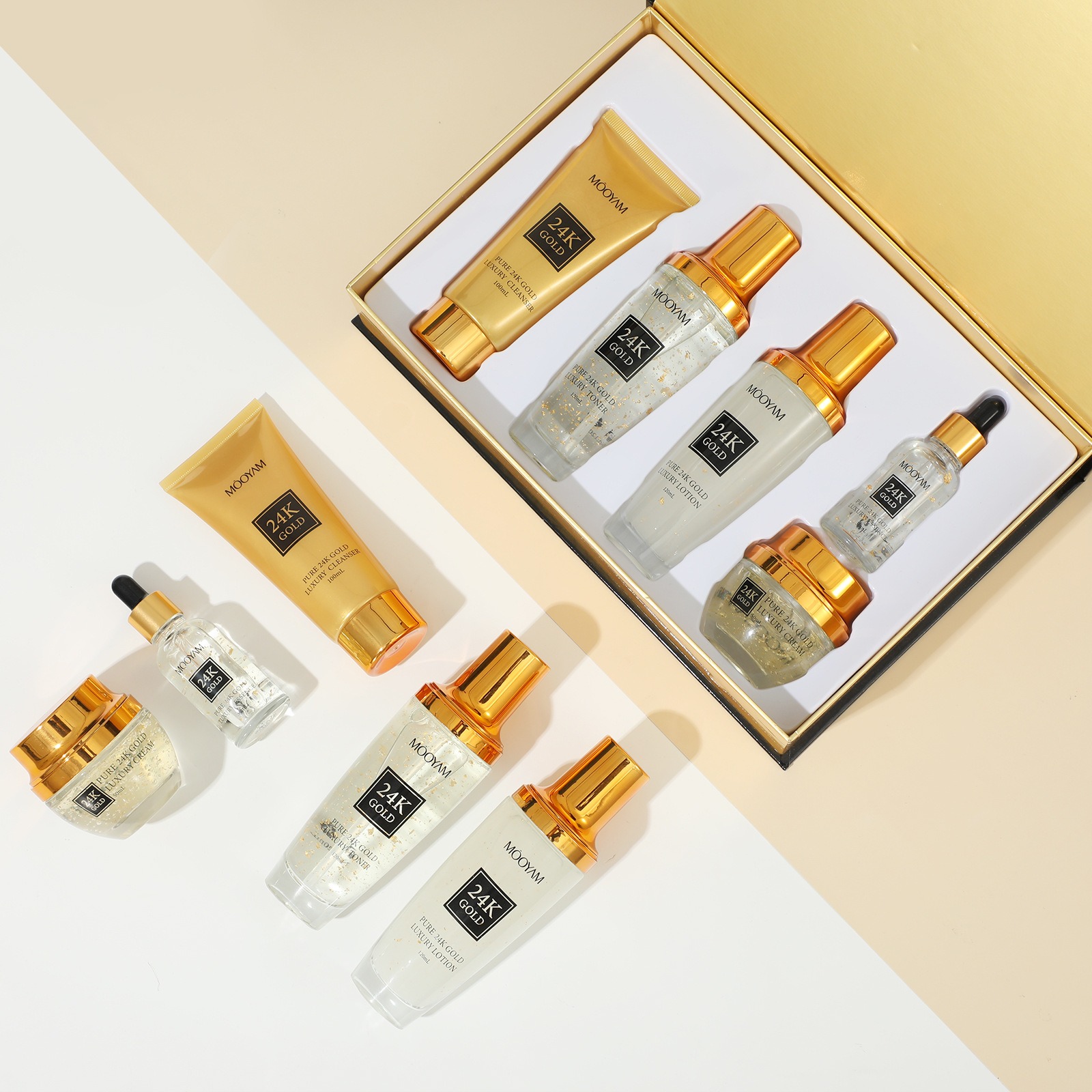 24K Gold LUXURY Moisturizin An - огляд і ціна Luxury Skincare Line