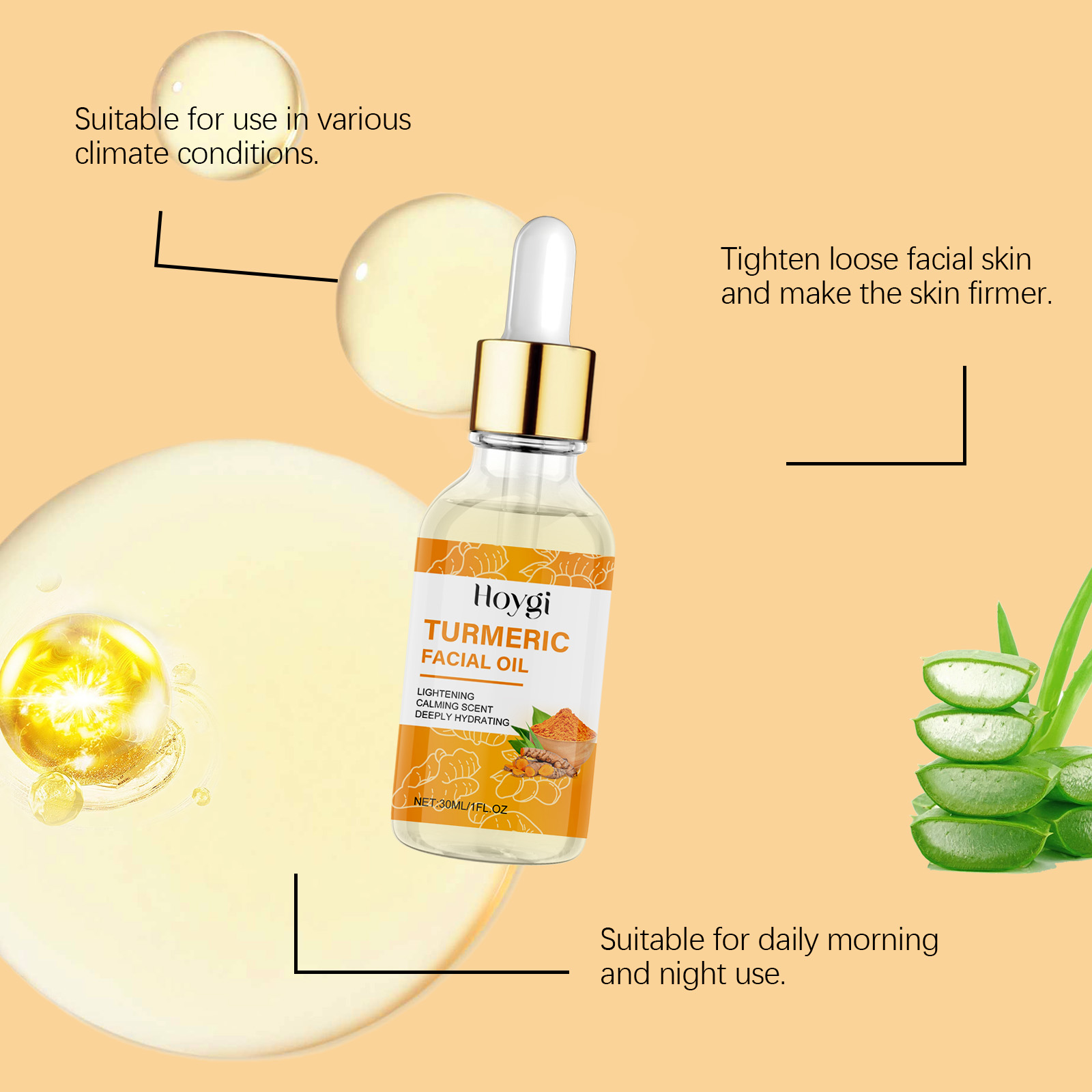 HOYGI Turmeric Face Whitening  - огляд і ціна Luxury Glow Skincare