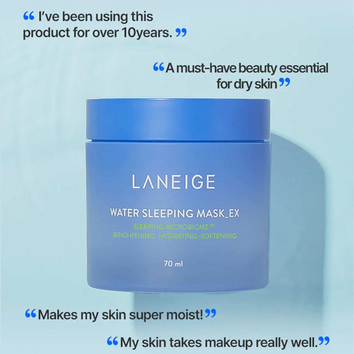 LANEIGE Water Sleeping Mask 70 - огляд і ціна Luxury Skincare Mask
